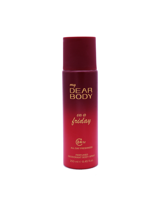 My Dear Body – On a Friday Perfumed Deodorant Body Spray 250ML